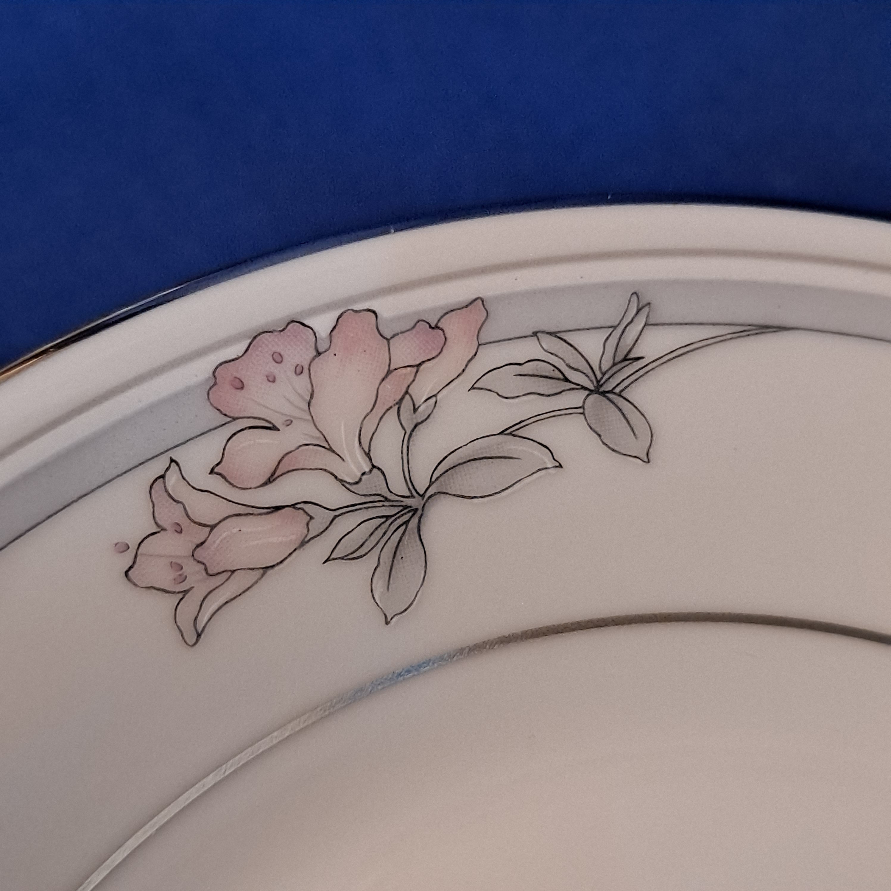Vintage Lot 6 Noritake LEGENDARY China TARKINGTON SAUCERS 3695
