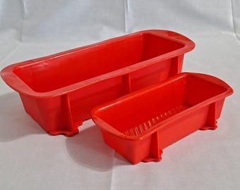 Le Silicone BREAD & LOAF PAN Baking Molds Cake Brownie Meatloaf Cornbread Big Small