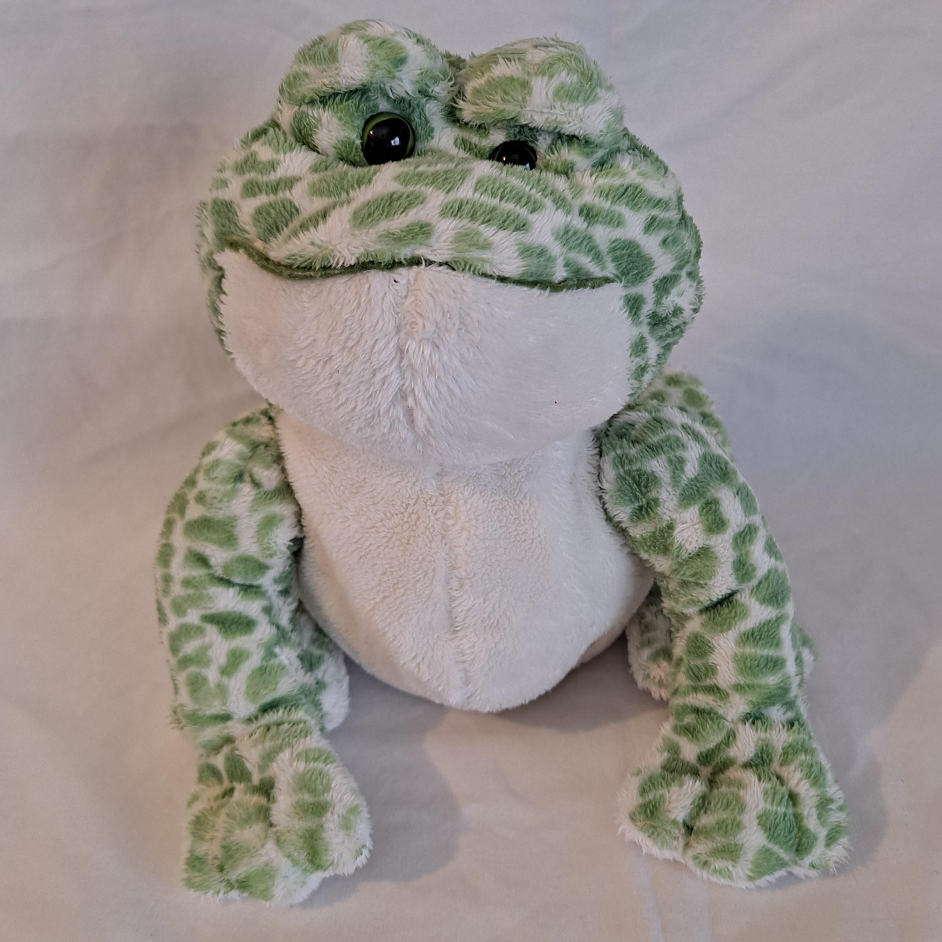 GANZ Webkinz SPOTTED Green FROG HM142 Plush Stuffed Animal No Code