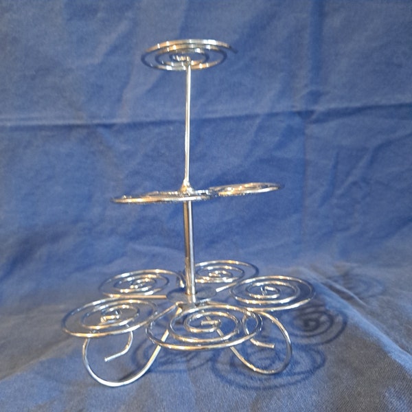 Wire Cupcake Stand Etsy
