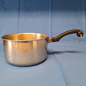 Vintage FARBERWARE 2 Quart Qt SAUCE PAN Suppentopf 7 &quot;Aluminium Clad