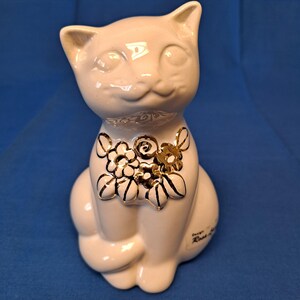 Vintage 1970s Cat Porcelain Figurine by Rosa Ljung for Deco ...