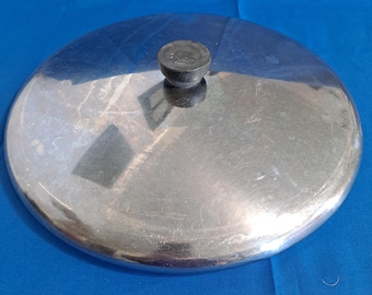 Vintage REVERE WARE Replacement 11 3/4" LID Metal Cover Pot Pan Skillet Stainless Steel