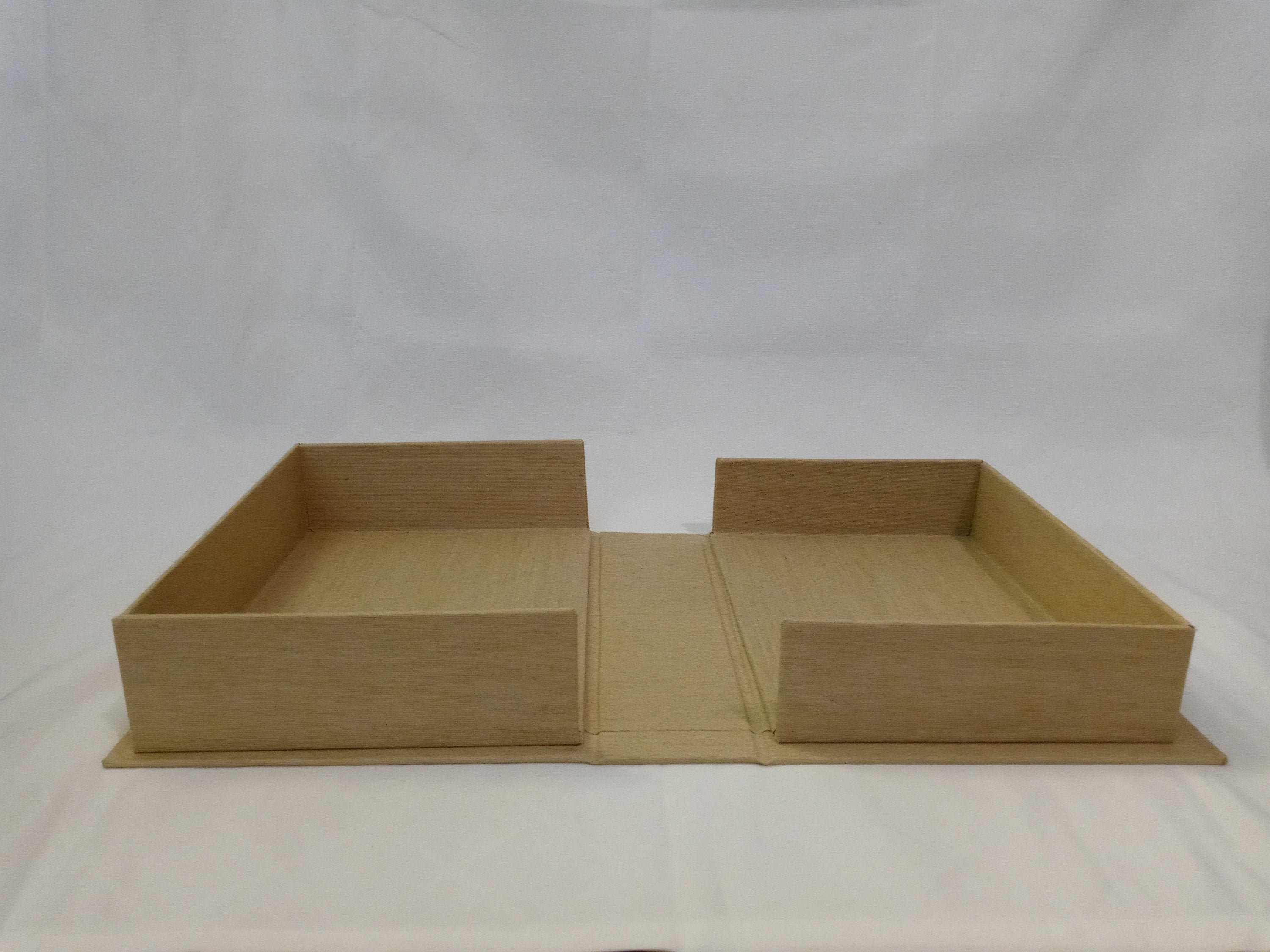 Book Storage Cloth Clamshell Box Etsy