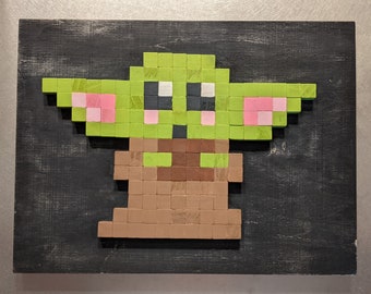 Yoda Pixel Etsy Yoda Pixel Etsy