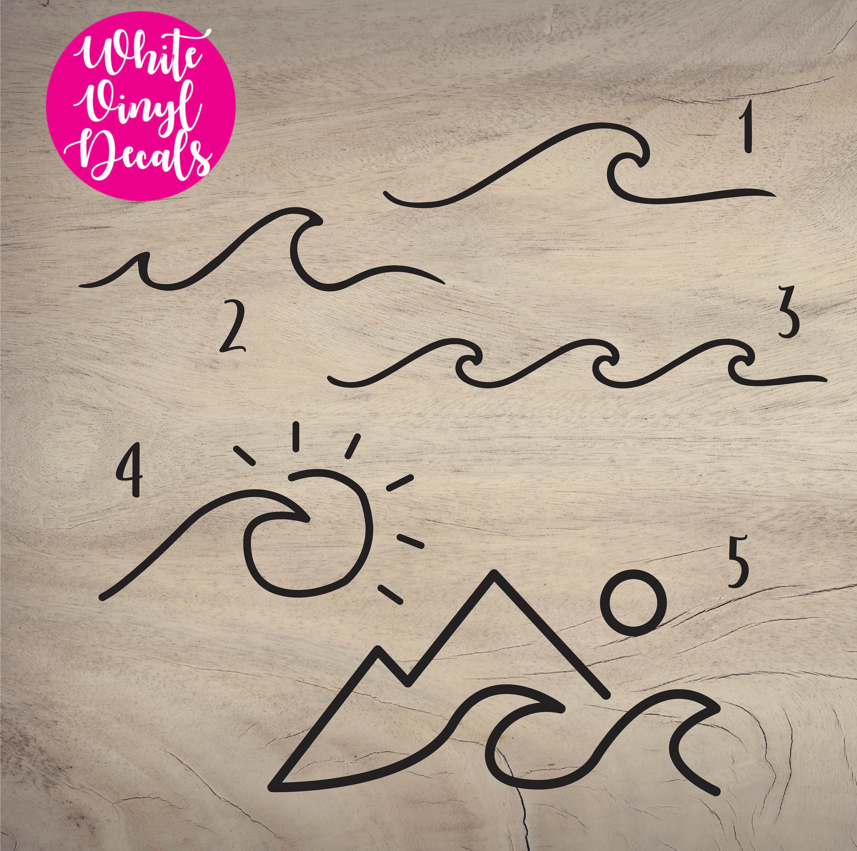 Mountain Wave Tattoo - Etsy Mountain Wave Tattoo - Etsy