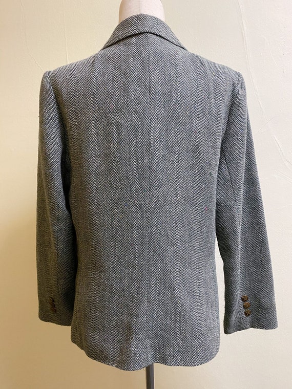 Vintage 1970's Green Tweed Blazer | XL - image 5