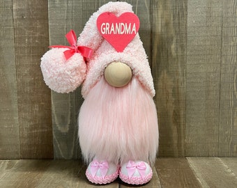 Grandma Gnome, Mother’s Day Gnome, Pink Gnome