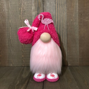 Pink Flamingo Gnome