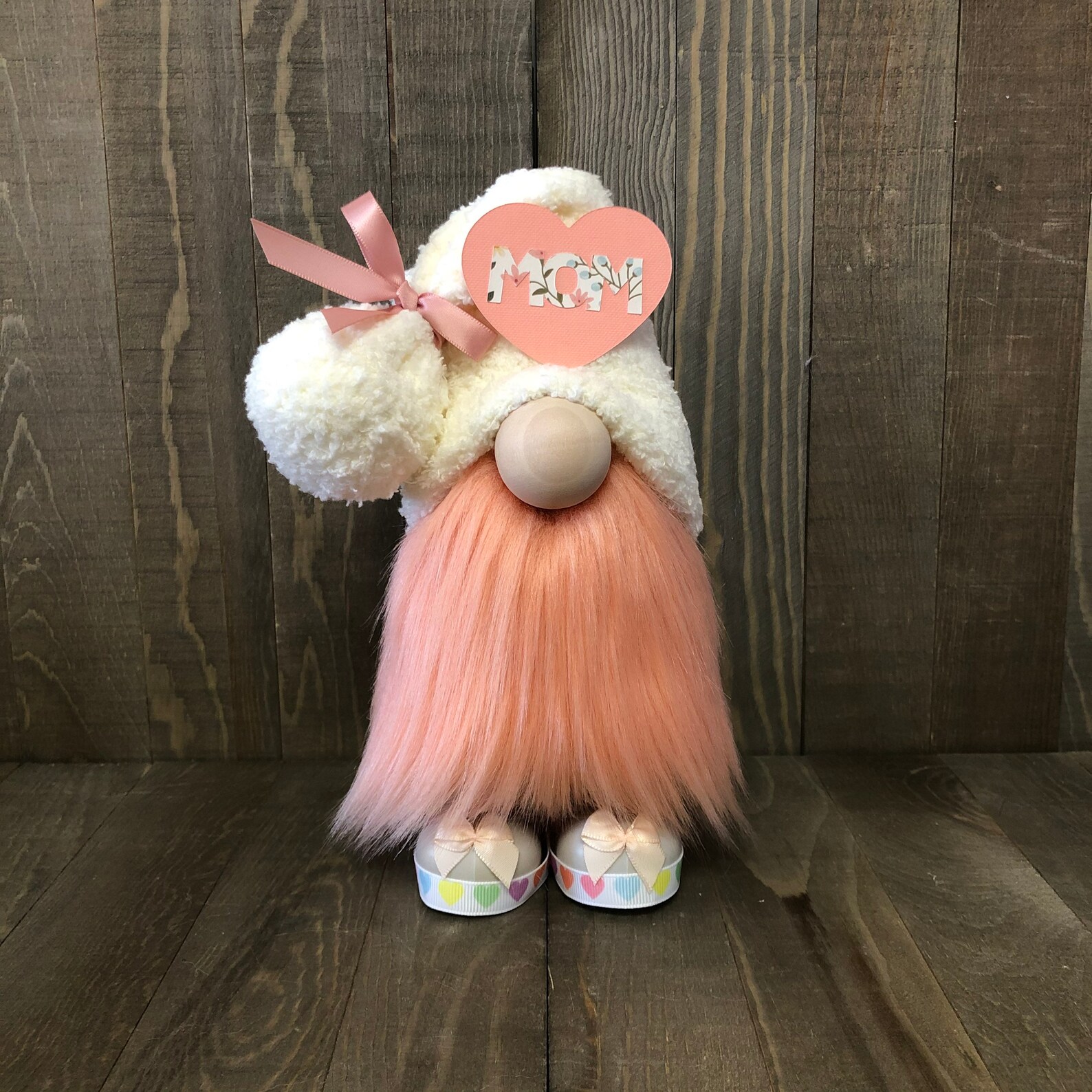 Mothers day gnome farmhouse gnome mom gnome peach gnome  etsy
