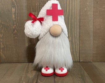 Nurse Gnome, Doctor Gnome, Healthcare Gnome