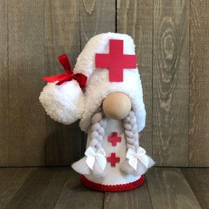 Nurse Gnome, Girl Healthcare Gnome