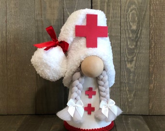 Nurse Gnome, Girl Healthcare Gnome