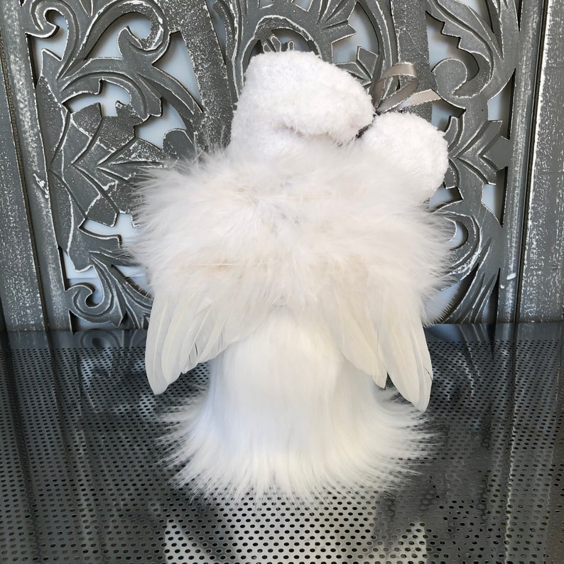 Angel Gnome Holiday Gnome Christmas Gnome Tree Topper Etsy