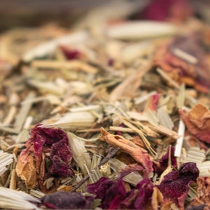 Herbal Tea / Loose Leaf Tea / Organic Tea Tin / Afternoon Tea / Fruit Tea / Rose Lemon Tea / Chamomile Tea / Sleep Tea / Tea Lover Gift