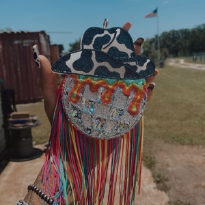NEON WRANGLER disco ball freshie