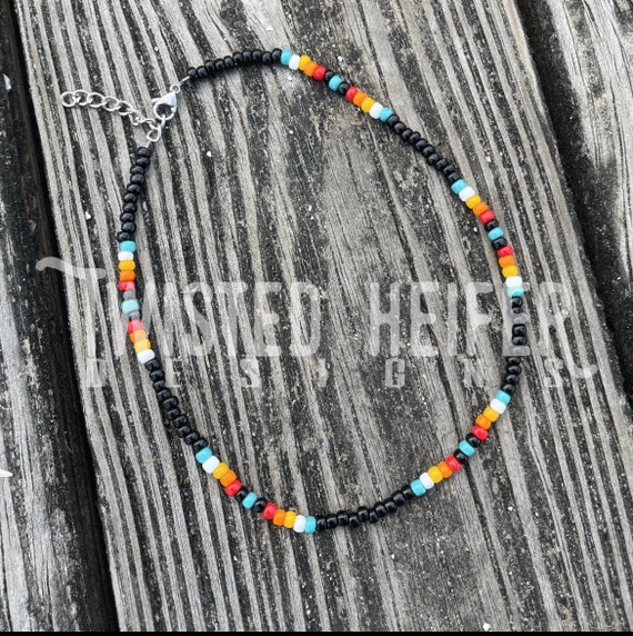 Western beaded choker deals