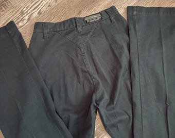 vintage 26" rockies bareback navy blue slacks