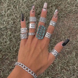 Western Aluminum Stamped 1/2 Rings