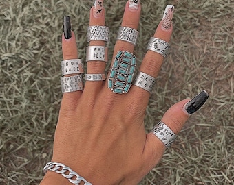 Western Aluminum Stamped 1/2 Rings