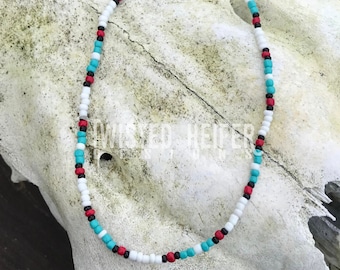 AMARILLO Beaded Choker
