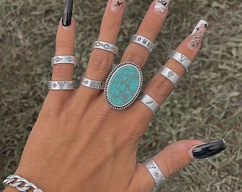 Western Stamped 1/4 Aluminum Rings