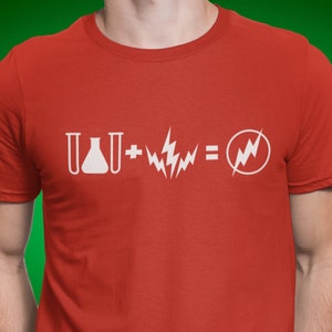 Flash Equation Shirt Etsy