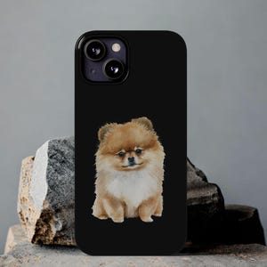 Dog Lovers Gift, Pomeranian iPhone 7-16 Cases, Pomeranian Max and Pro Cases, Slim Cases, 28 Varieties Pomeranian iPhone 7-16 Gift Cases