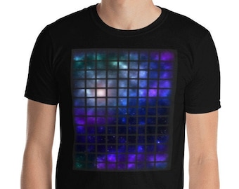Sheldon Galaxy Grid BBT S10/E23 The Gyroscopic Collapse Short-Sleeve Unisex Big Bang Sheldon Lovers Gift T-Shirt