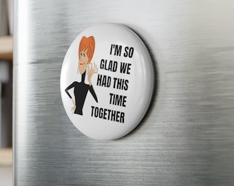 Magnete da frigorifero con citazione "Bestie Friends", regalo di amicizia