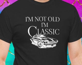 Camiseta de fan de coches clásicos: regalo de automoción clásico