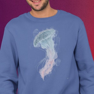 Jellyfish Sweatshirt: Heavy Blend Crewneck - Leonard&#39;s Jellyfish BB Fans