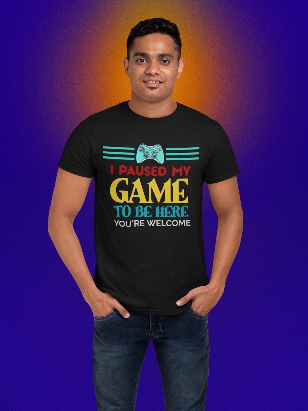 Maglietta "Ho Messo In Pausa Il Gioco Per Essere Qui", Maglietta - Foto 6