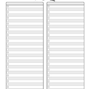 Personal To-do List Printable (MS Word Doc & PDF) - Etsy