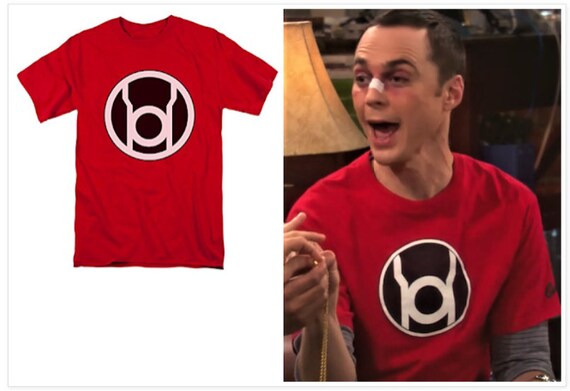 sheldon red shirt