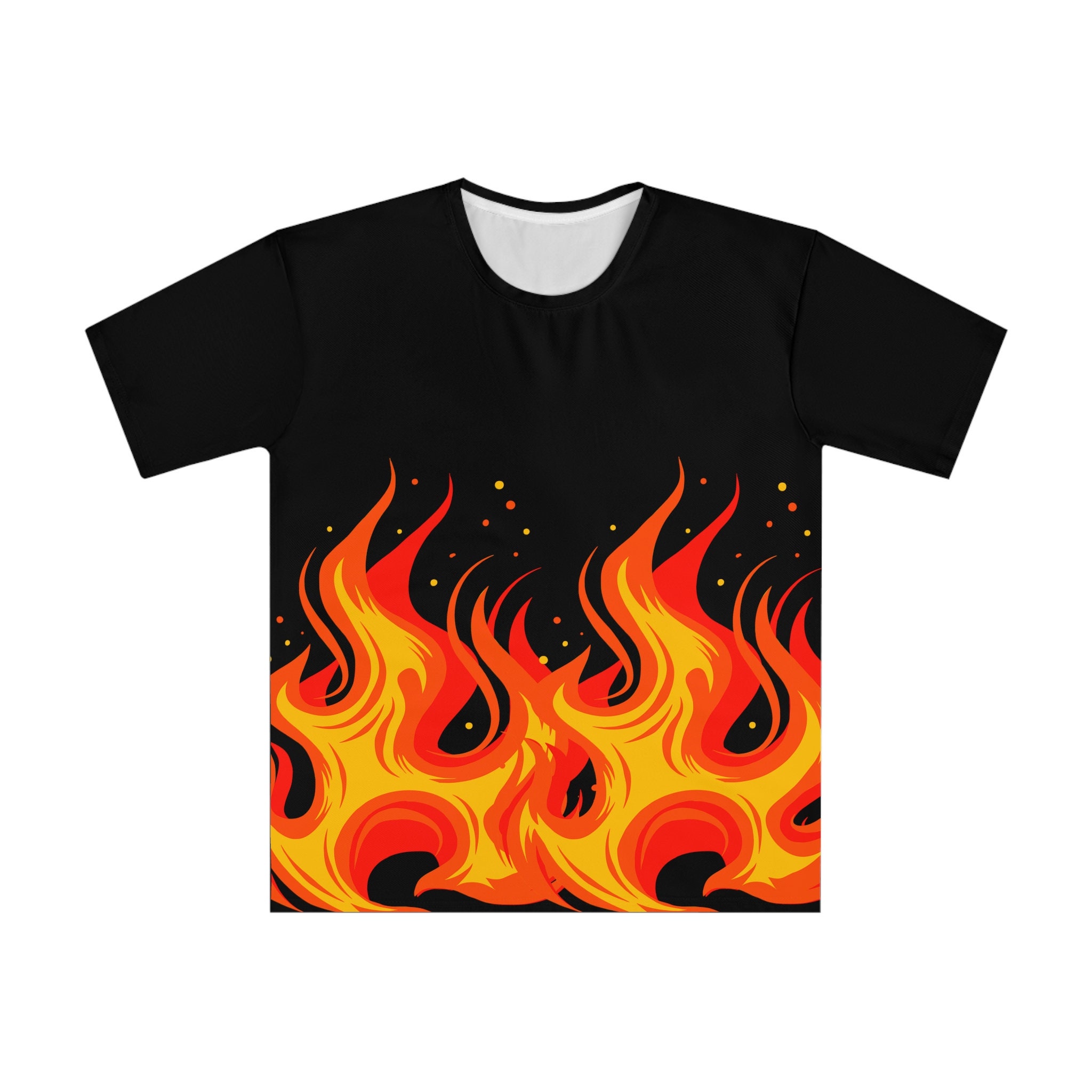 Flames Graphic T-shirt: Men