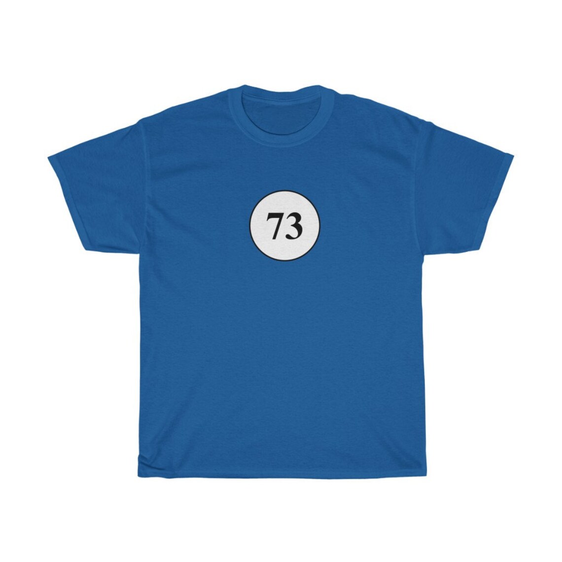 Sheldon Cooper 73 is the Best Number Big Bang Fan Gift Etsy
