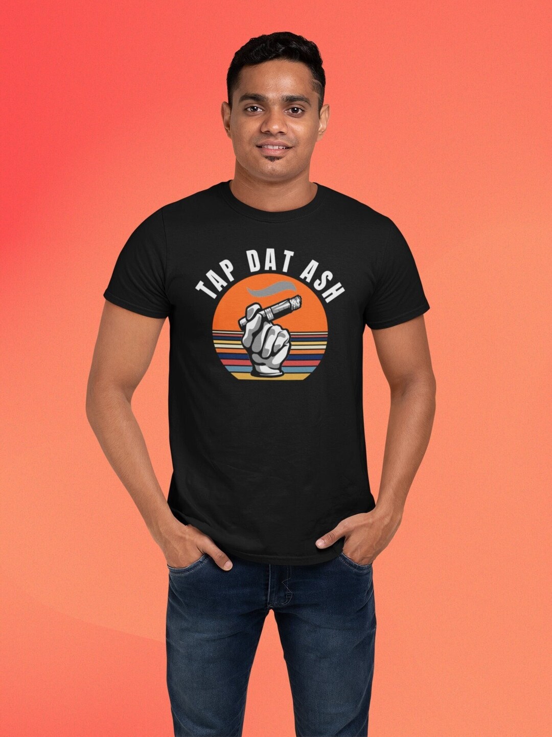 Tap Dat Camiseta de fumador de puros