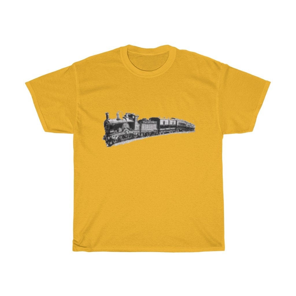 sheldon's yellow train shirt