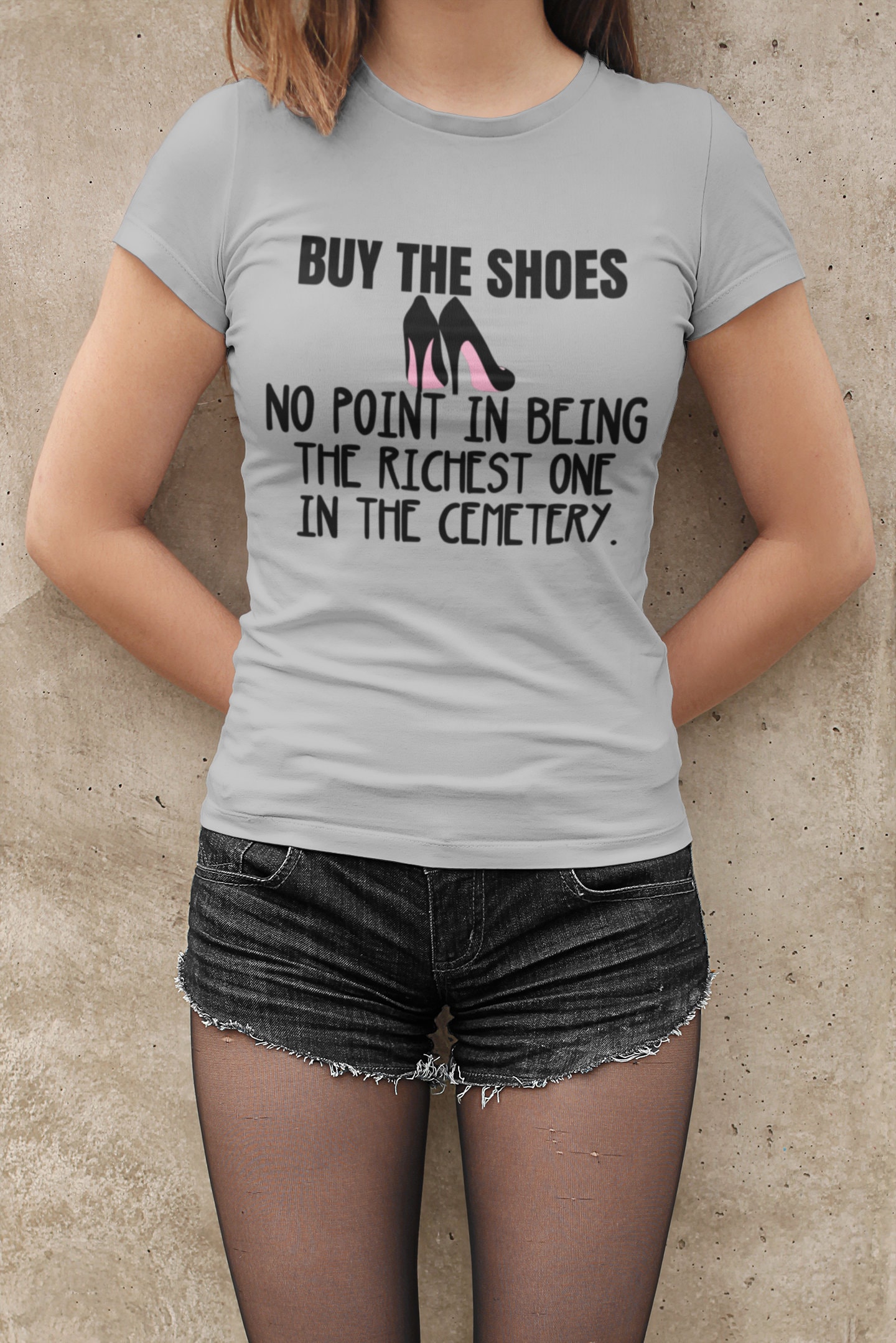 Shoe Lover T-shirt: Funny Slogan Heavy Cotton Tee - Etsy