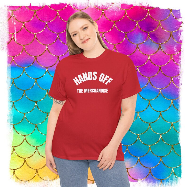 Hands off the merchandise t shirt hands to yourself hands off gift t