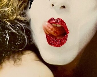 KISS Paul Stanley Rhinestone and Glitter Wall Art - Etsy 日本