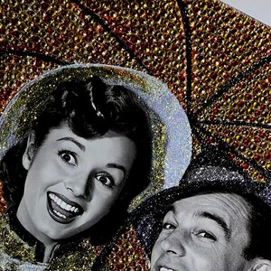 Singing In the Rain Rhinestone, Gemstone, Glitter Wall Art image 2