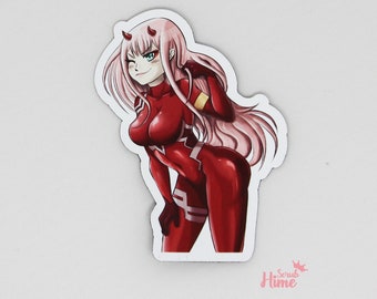 Sexy Zero Two Sticker - Etsy