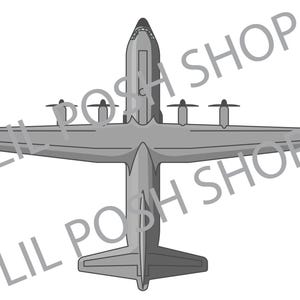 C-130 Hercules-Digital File for Personal Projects | EPS, PNG, Jpeg| Instant Download
