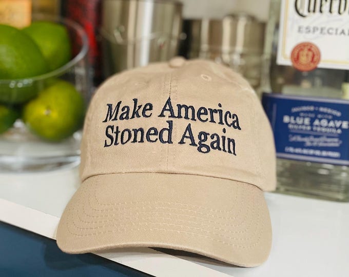 Make America Stoned Again Cannabis Hat