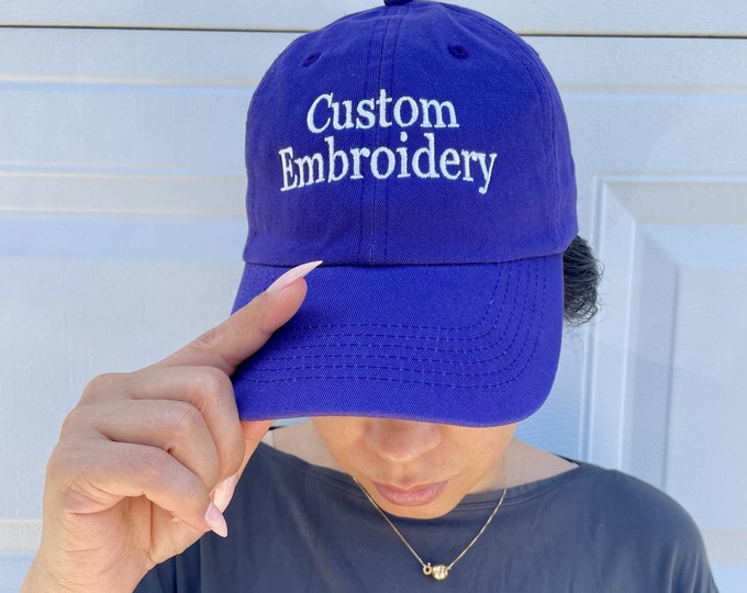 Design Your Own Hat Personalized Dad Caps