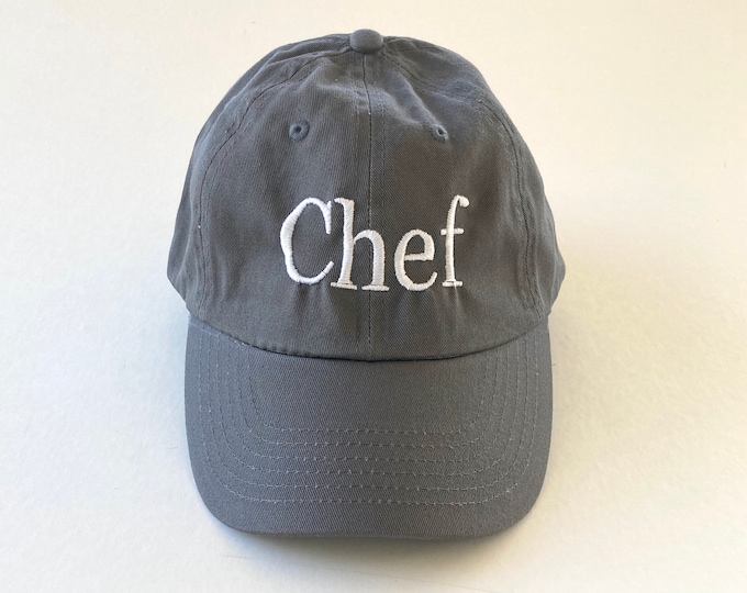 Custom Dad Hat Embroidered  Chef Hat Women's Baseball Cap Man Hat Personalized Sorority Embroidered Cap Custom Hat Initial Cap