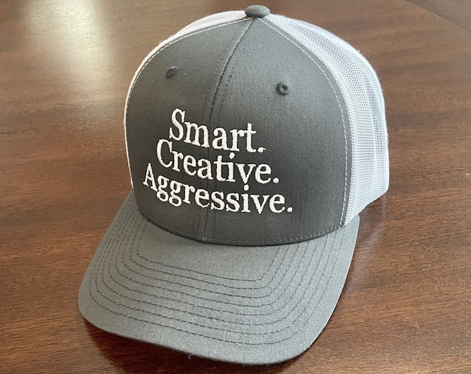 Personalized Text Trucker Hats Custom Message Tucker Hats Custom Slogan Trucker Hats Text Embroidery Trucker Hats Custom Lettering Hats