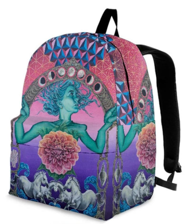 Mindfulness Gift Hemp Backpack Hippie Backpack